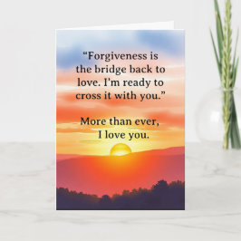 I’m Sorry Relationship Card Kort