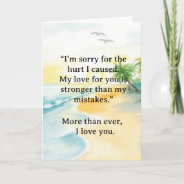 I’m Sorry Relationship Card Kort