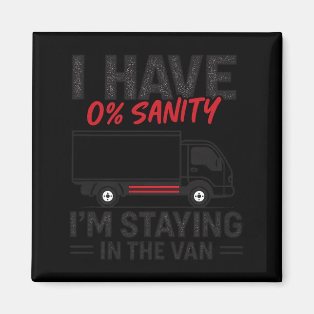 I’m Staying In The Van Funny Phasmophobia Gamer Me Magnet (Framsidan)