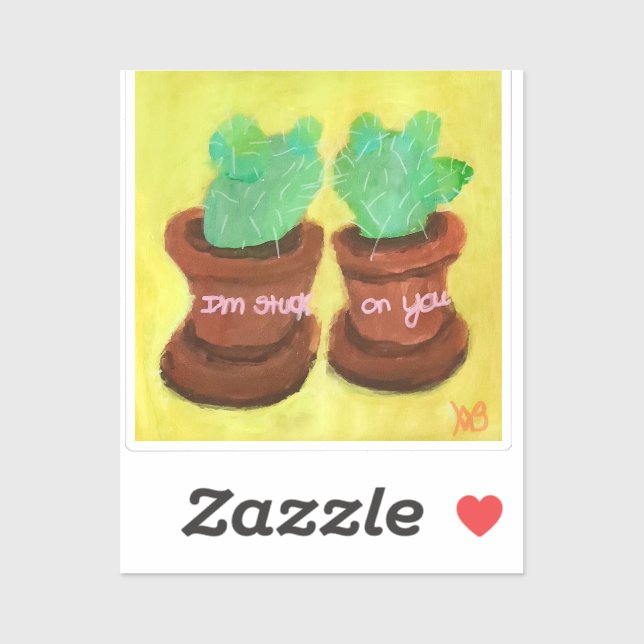 I’m Stuck on You Klistermärken (Ark)