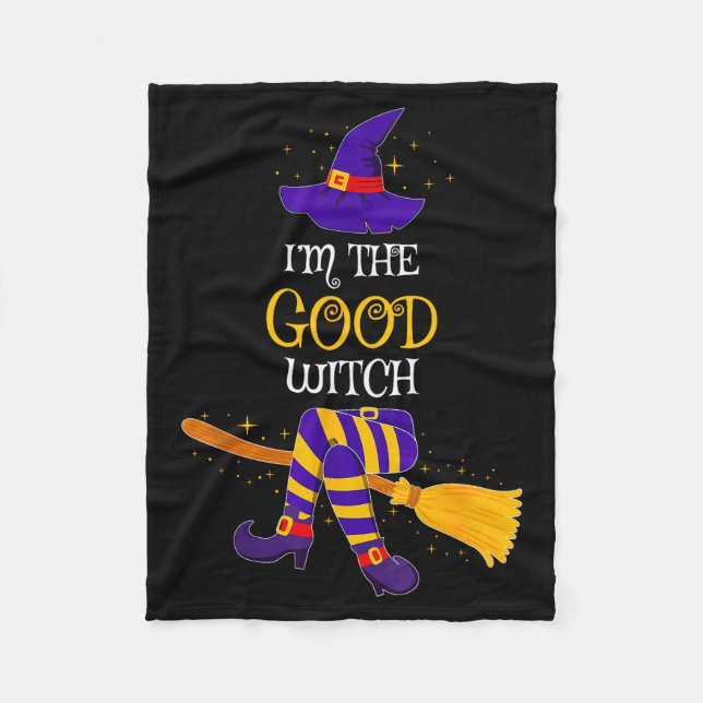 I’m The Good Witch Family Matching Costume Hallowe Fleecefilt (Framsidan)
