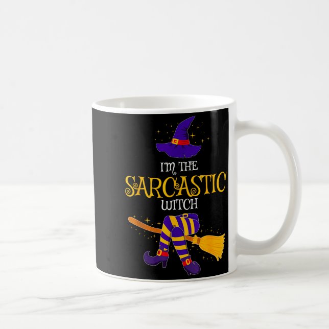 I’m The Sarcastic Witch Family Matching Costume Ha Kaffemugg (Höger)