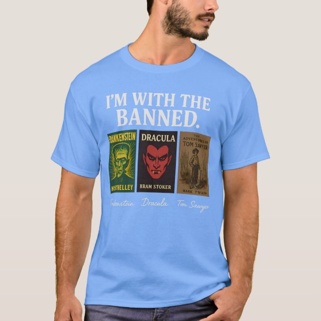 I’M WITH THE BANNED. T SHIRT (Framsida)