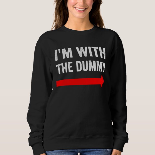 I m With The Dummy Puppetry T Shirt (Framsida)