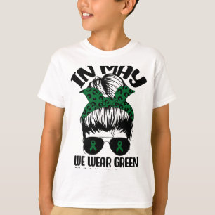 I maj 2010 Bäror vi Grönt för psykisk hälsomedvete T Shirt