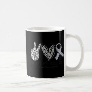 I maj Bäror vi Grått Brain Cancer Awareness Månad Kaffemugg