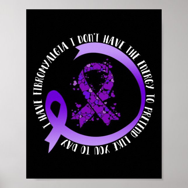 I maj har jag fibromyalgi, jag har inte energin poster (Framsidan)