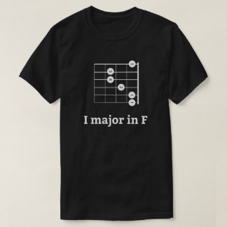 I Major i F | Guitar Chord T Shirt