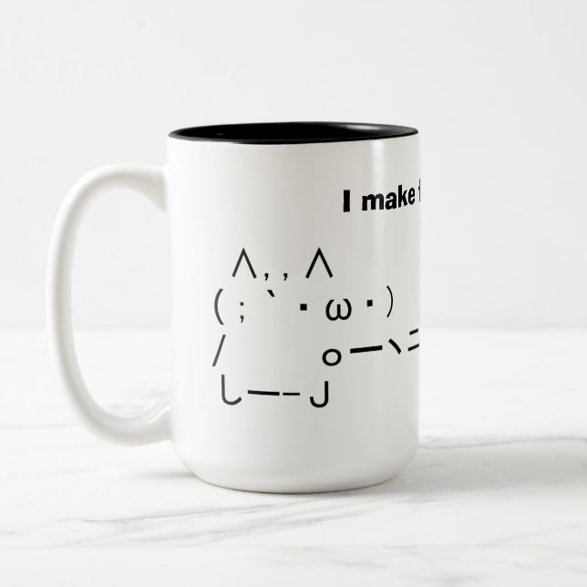 I make fried rice!! Två-Tonad mugg (Vänster)