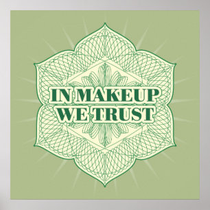 I Makeup litar på vi Poster