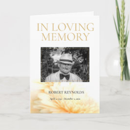 I mall för Loving Memory Funeral Service Program