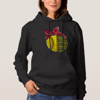 I Mamma Kärlek har hon sin softball Girl Pitchers  T Shirt