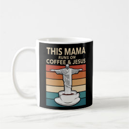 I Mamma om kaffe och Jesus Kaffemugg