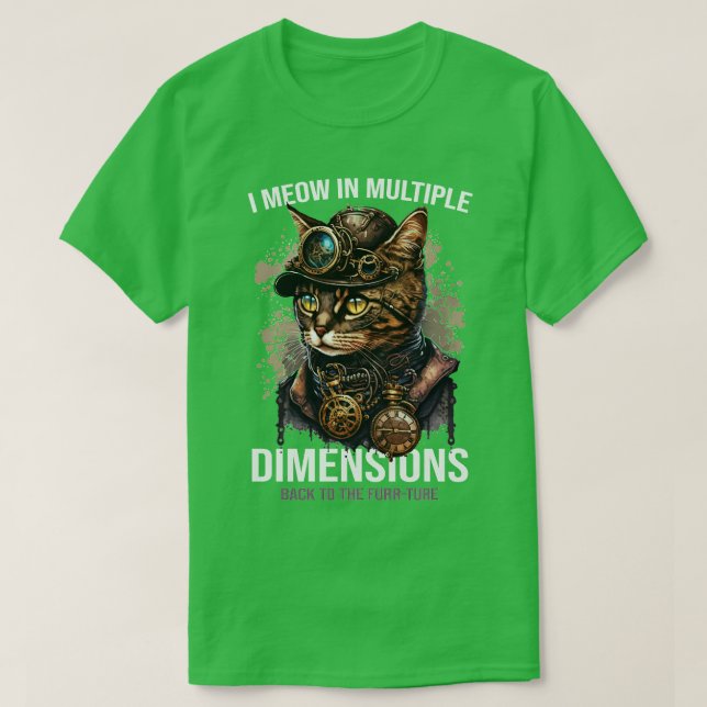 I Många-dimensioner T Shirt (Design framsida)