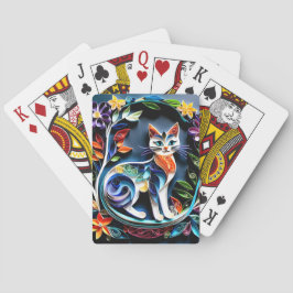 I många kulturer antas katter ha magica casinokort