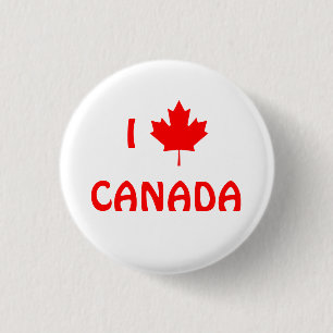 I Maple Löv Canada-knapp Knapp