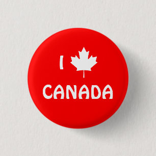 I Maple Löv Canada-knapp Knapp