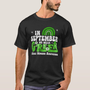 I Mars Bär Vi Grönt Regnbåge Njursjukdom Medvetenh T Shirt