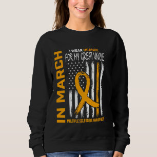 I mars bär vi orange farbror Multipel Skleros T Shirt