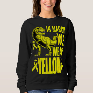I mars Bäror vi Gult Endometriosis Awareness T Shirt