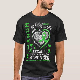 I Mars Har Vi Grön Bror I Law Cerebral Pal T Shirt