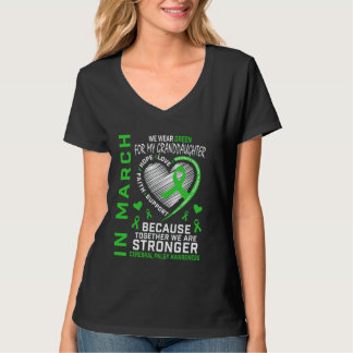 I Mars Har Vi Grönt Barnbarn Cerebral Pares T Shirt