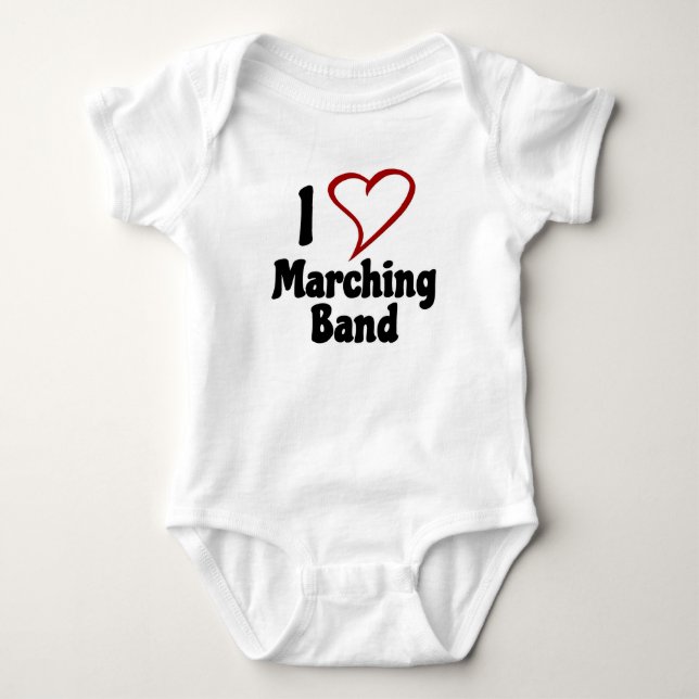 I Marschband i Kärlek T Shirt (Framsida)
