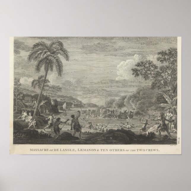 I massakern på Langle Lemanon & Ten other Poster (Framsidan)