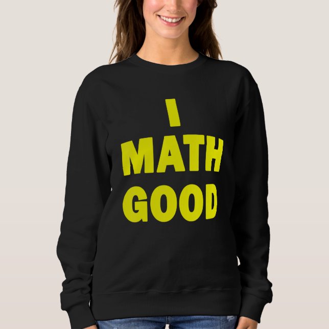 I Math Bra T Shirt (Framsida)