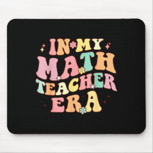 I Math Lärar Era Retro Tillbaka Till Skolan Groovy Musmatta