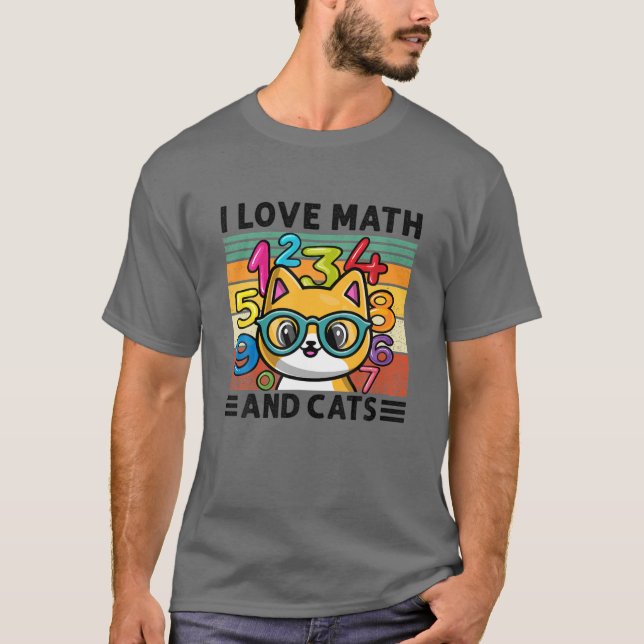 I Math och matematikmatematikens formelnummer i Kä T Shirt (Framsida)