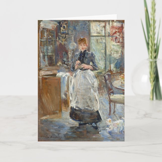 I matsalen | Berthe Morisot Kort (Framsida)