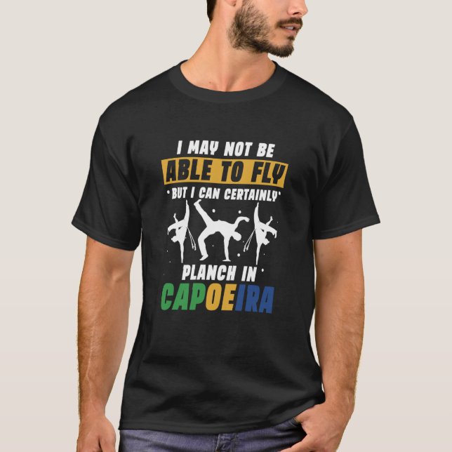 I May Not Be Able To Fly But I Can Certainly Planc T Shirt (Framsida)