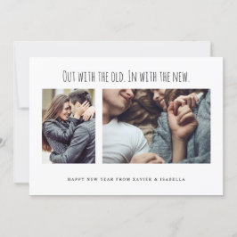 I med det nya fotot-nyåret julkort