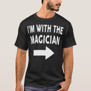 I med MAGICIAN Halloween-kostym T Shirt