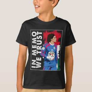 I Memo Ochoa Vi Litar På Mexikansk Fotboll T Shirt