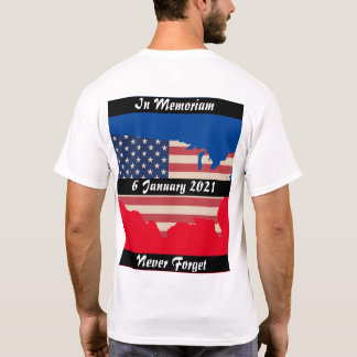 I Memoriam Black Pub av minnesmärket T Shirt