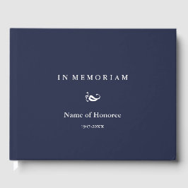 I Memoriam Elegant Memorial Guest Bok