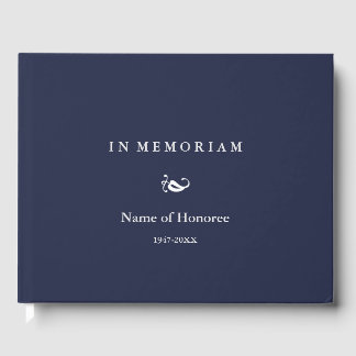 I Memoriam Elegant Memorial Guest Bok
