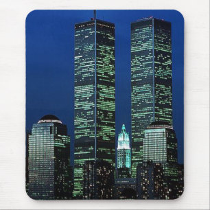 I Memoriam i minne av tvillingbröder WTC NYC Musmatta