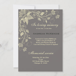 I Memoriam Meddelande