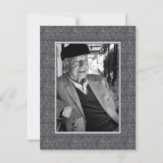 I Memoriam Memory Dödsmeddelande Photo Meddelande