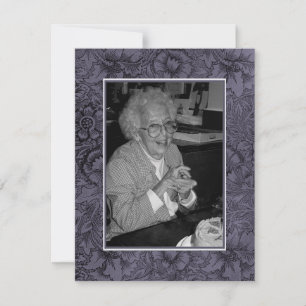 I Memoriam Memory Dödsmeddelande Photo Meddelande