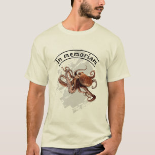 I Memoriam Paul bläckfisken T-shirt