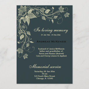 I Memoriam Program