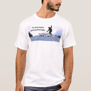 I mest stater är att få denna kick en felony. t-shirt