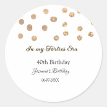 I min 40-årsålder, grattis på födelsedagen