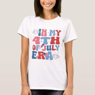 I min 4 juli-era, 4 juli, Fjärde juli T Shirt