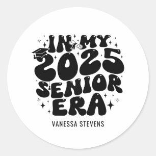 I min äldre tid 2025 runt klistermärke