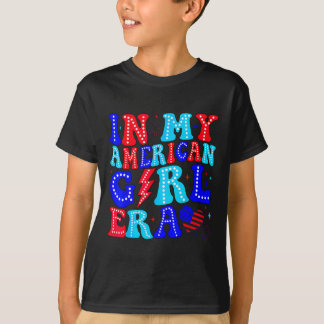 I Min Amerikanska Tjej Era Retro 4:e Juli Fjärde G T Shirt